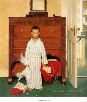 Norman Rockwell Painting - the discovery Norman Rockwell